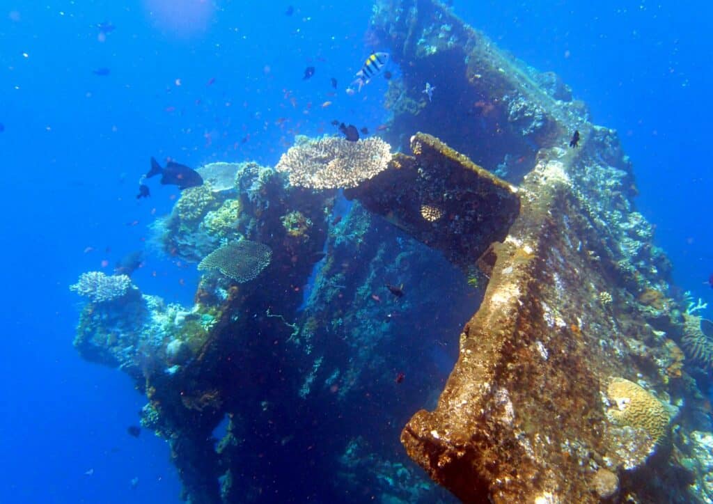 Bali Dive Site - USS Shipwreck