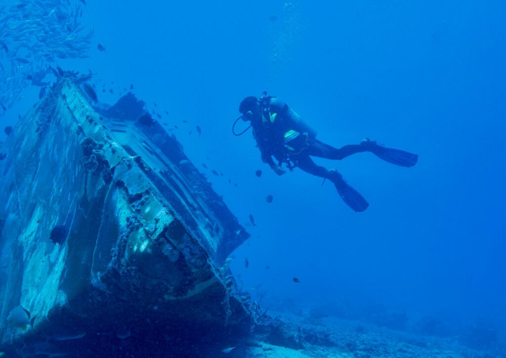 Bali Wreck Dives - small wreck