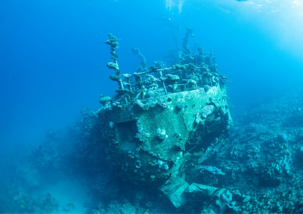 underwater acheological - battlewreck