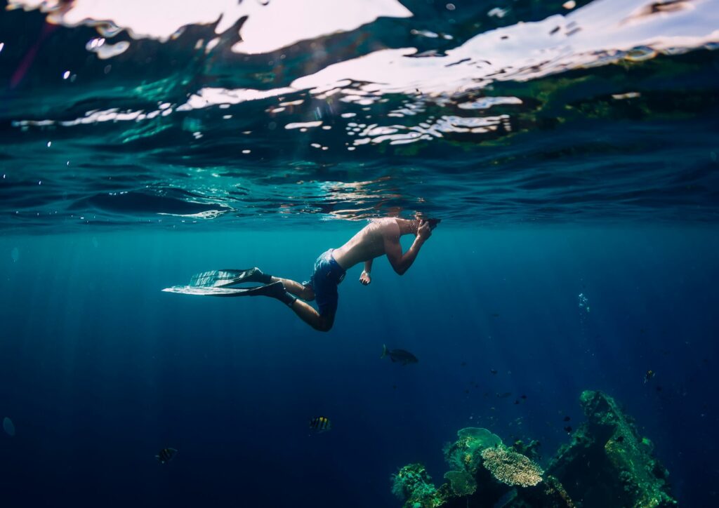 Bali Free diving courses - free diver