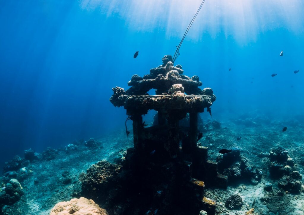 dive timing - underwater temple