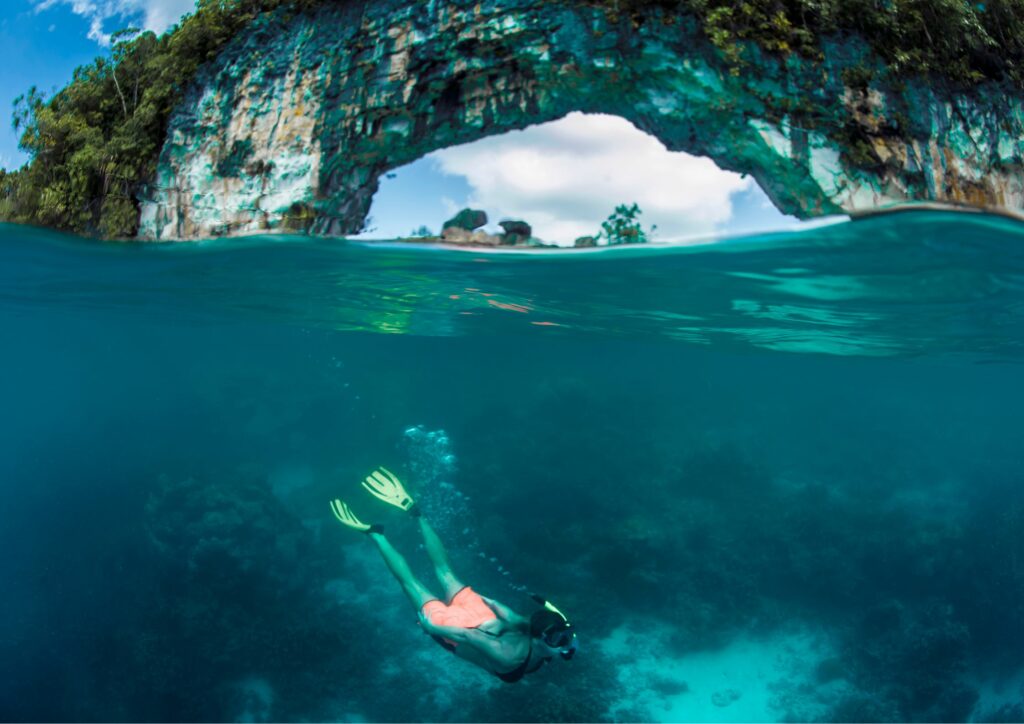 free diving in Bali 